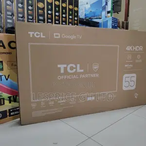 Experience Enhanced Dynamic Colors With Our 55'' Frameless Uhd TCL Tv