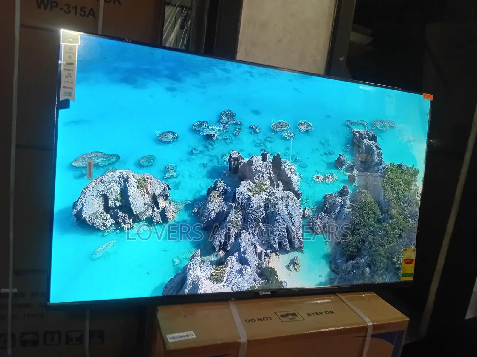 Sigma 55" Led Smart Tv Loverly and Bright.