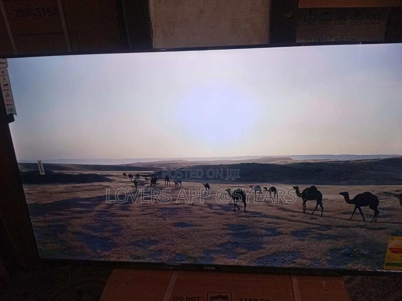 Sigma 55" Led Smart Tv Loverly and Bright.