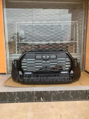 Toyota Tundra 2022 Front Bumper (Trd) Complete Without Crown