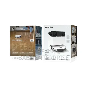 Green Lion Ultra Vac Robot All-in-One Station Vacuum Cleaner – Black
