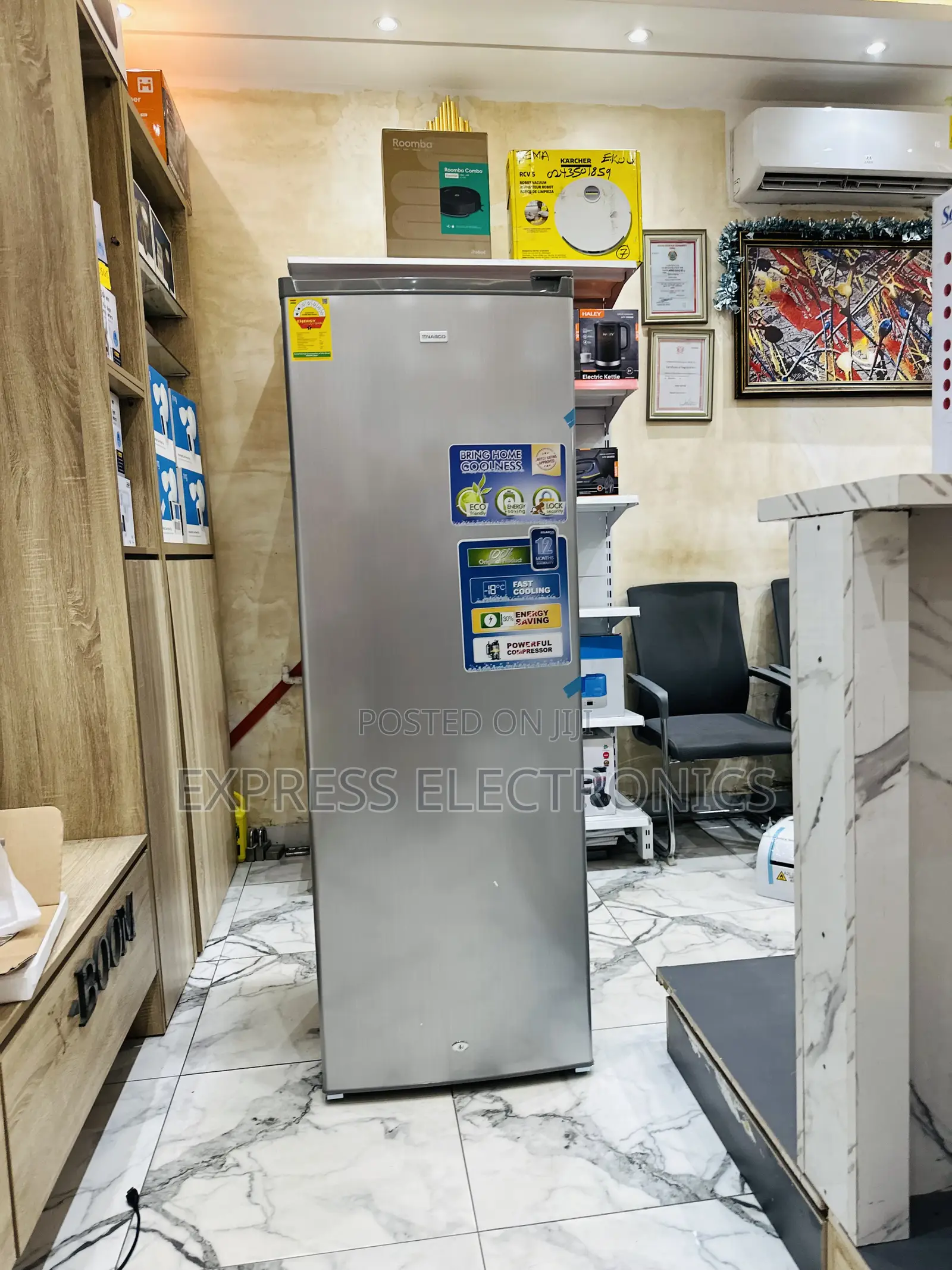 Ultra Modern Single Door Freezer Nasco Nas1-33