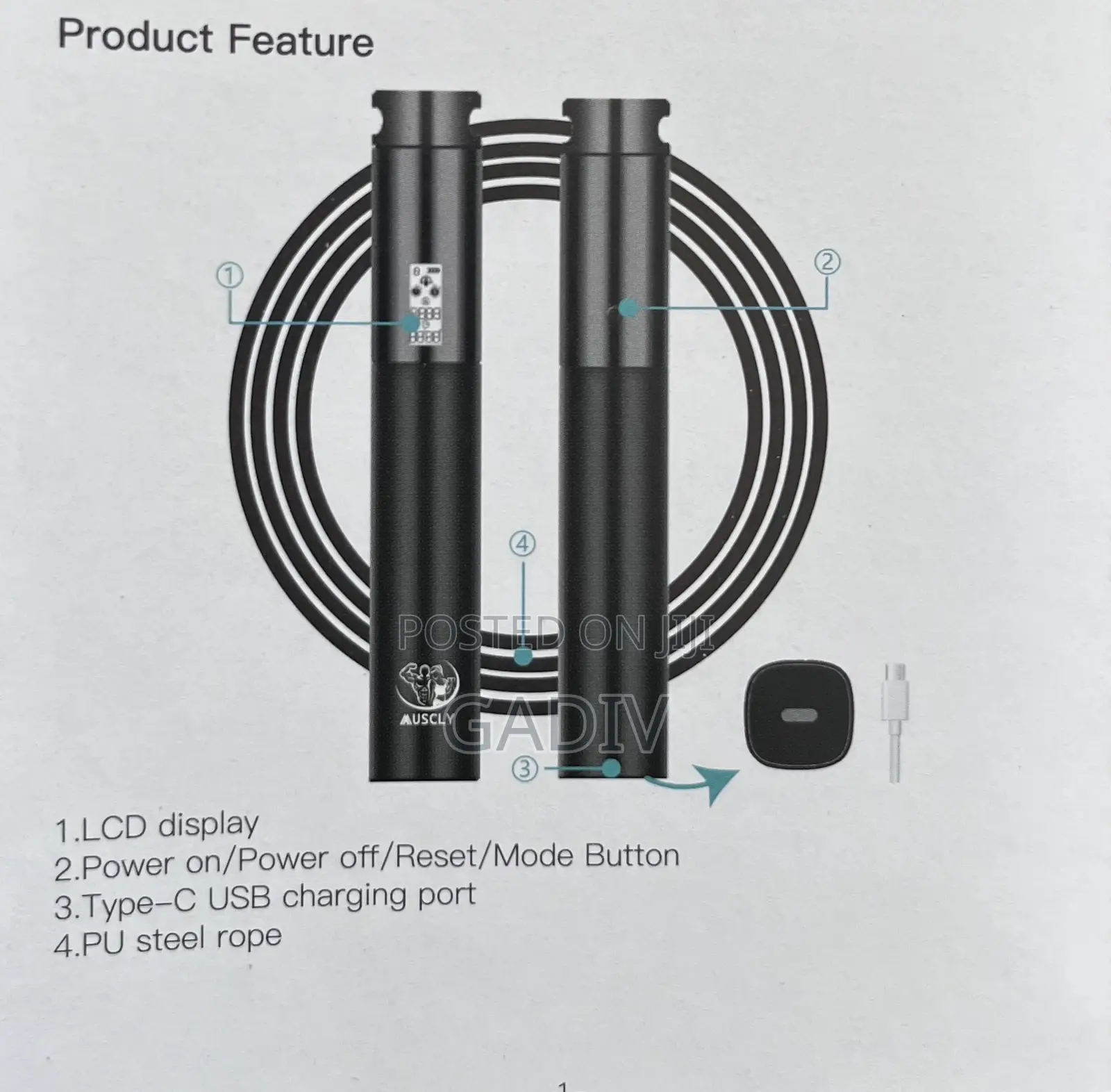 Muscly Smart Skipping Rope