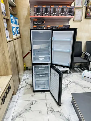 Long Lasting Grey Dark Color Double Door Fridge Nasco