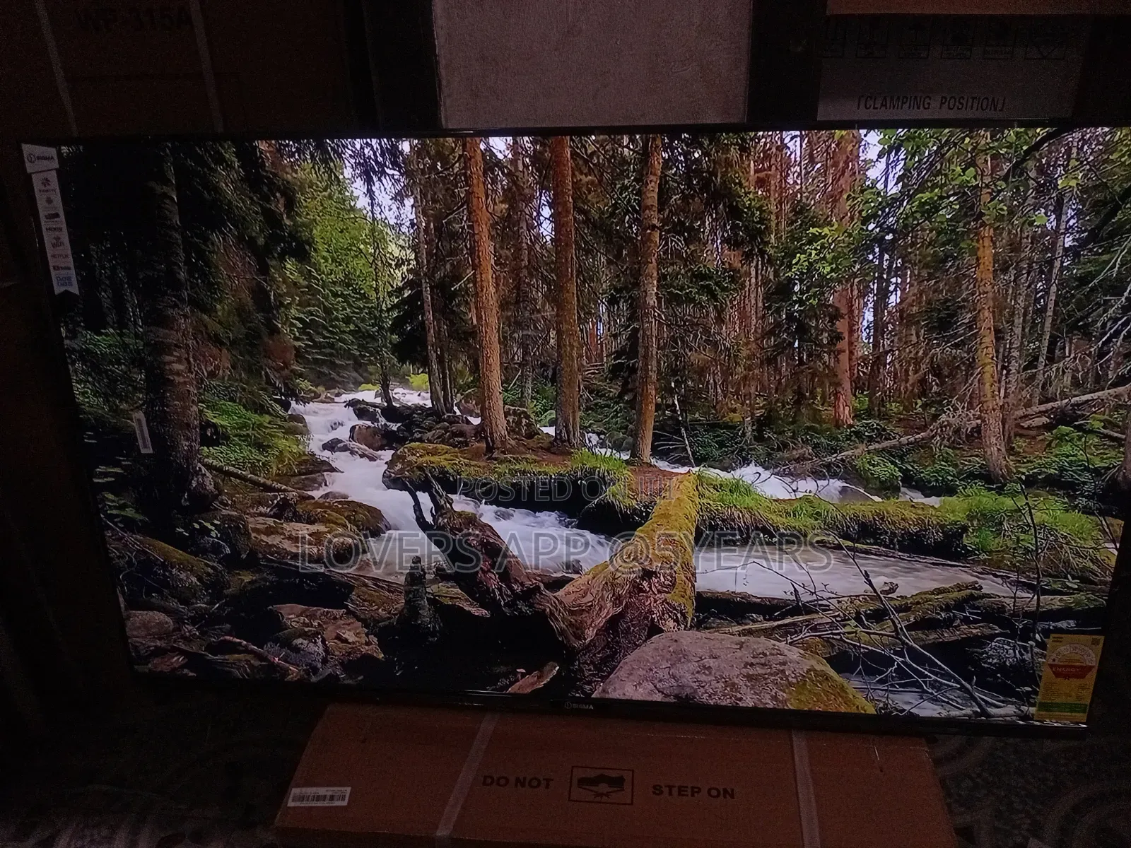 55" Sigma Darling Frameless Led Tv.