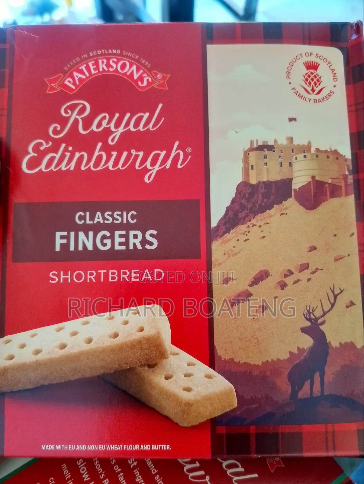 Classic Fingers Shortbread