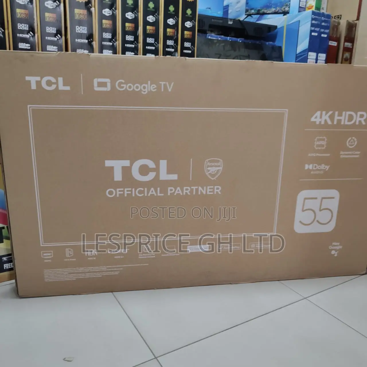 Energy Saving 55'' TCL Uhd Flat Screen Tv