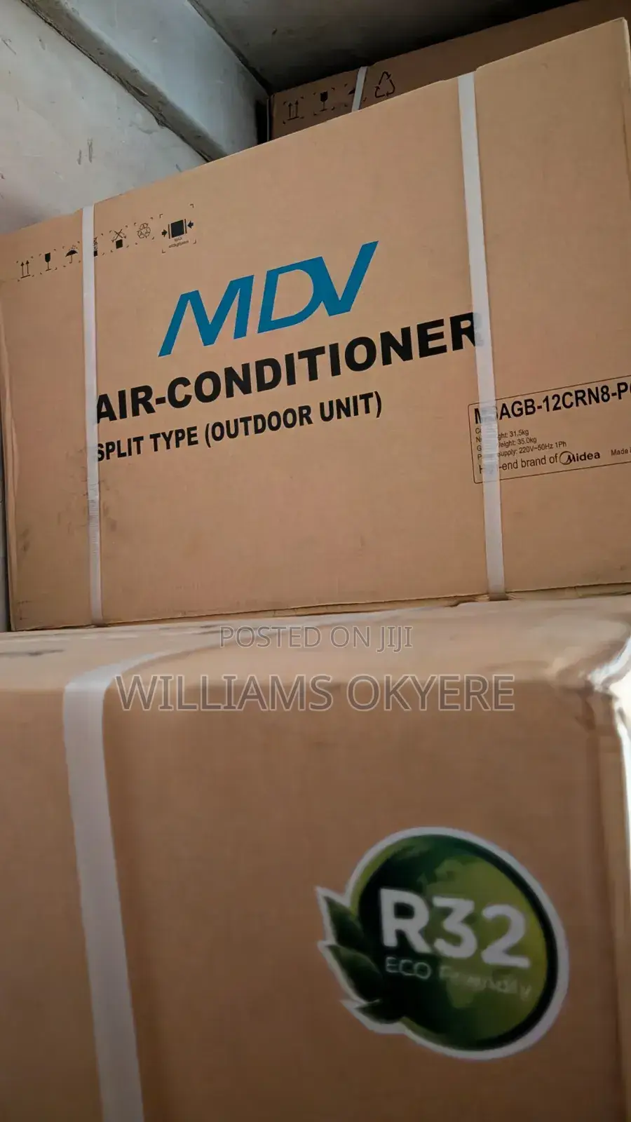 MDV 1.5hp Split Airconditioner (R 32 Gas)