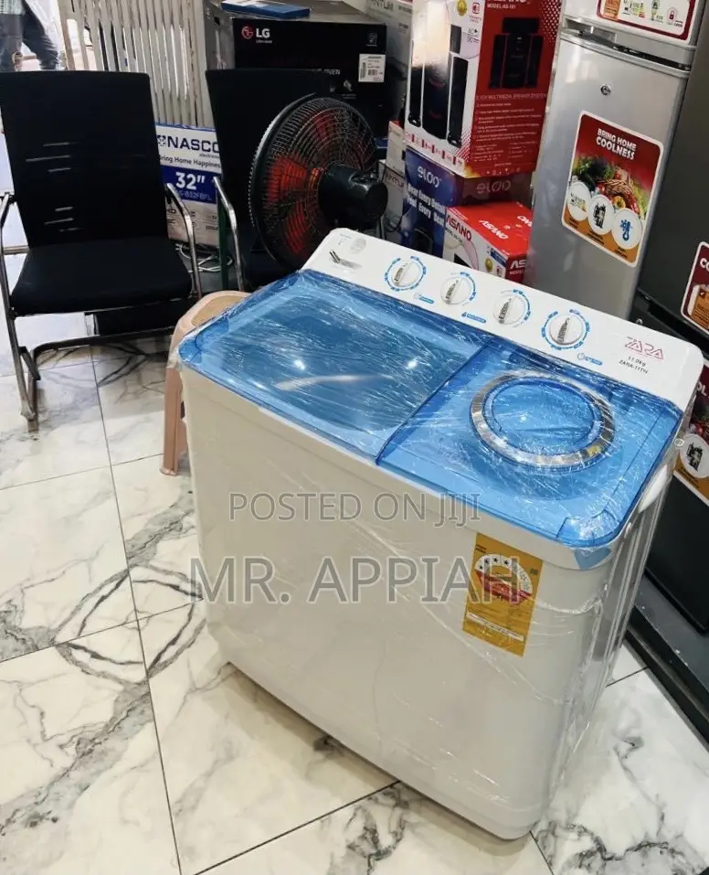 Shop Zara 11kg Semi-Auto Washer With Air Drying Technology(White) 