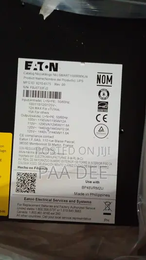 Eaton Tripp Lite Smartpro 1500va Ups – Pure Sine Wave / Network Card