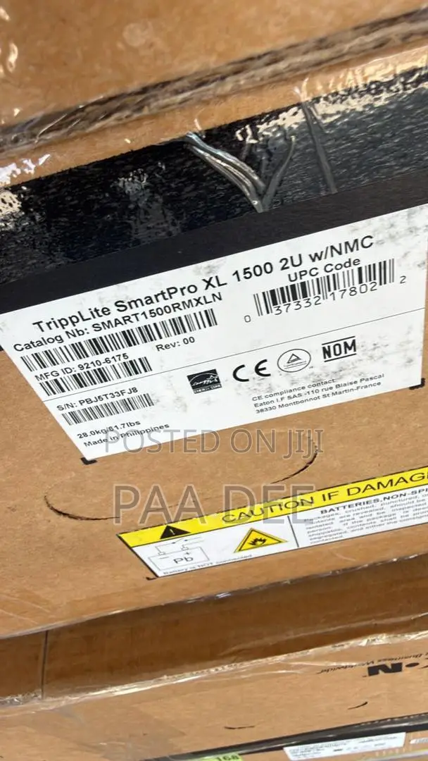 Eaton Tripp Lite Smartpro 1500va Ups – Pure Sine Wave / Network Card