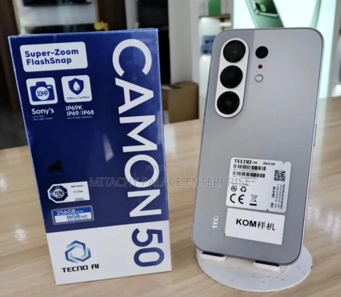 New Tecno Camon 50 256 GB