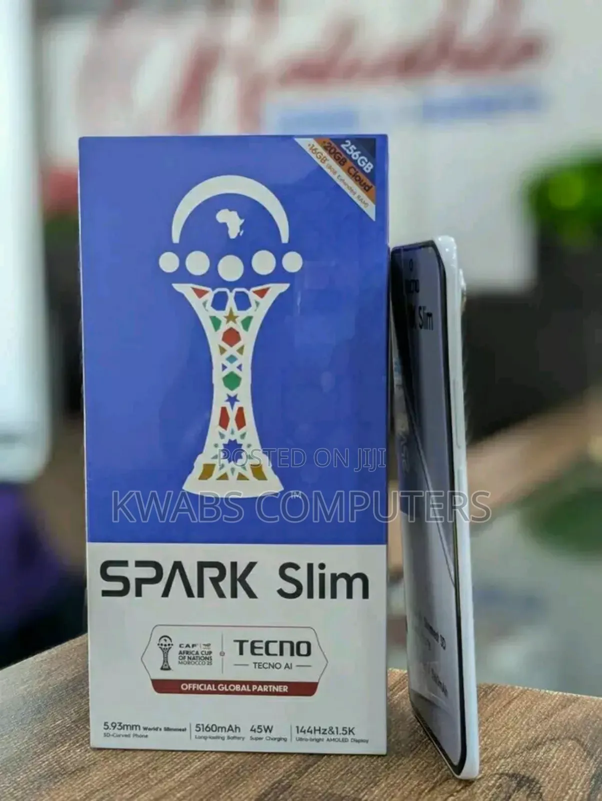 New Tecno Spark Slim 256 GB Gray