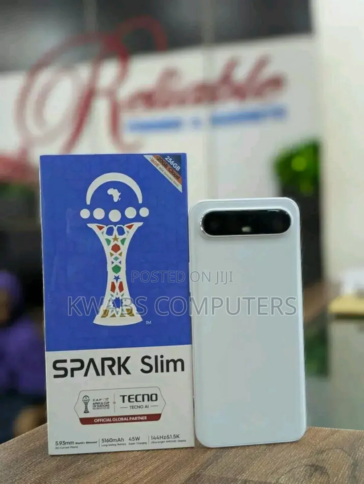New Tecno Spark Slim 256 GB Gray