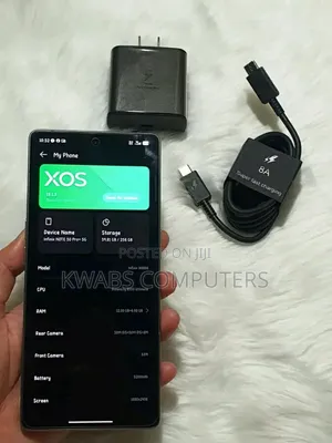 New Infinix Note 50 Pro+ 256 GB Black