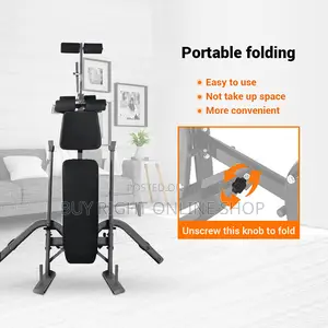 Foldable Multi Functional Bench - Home/Gym