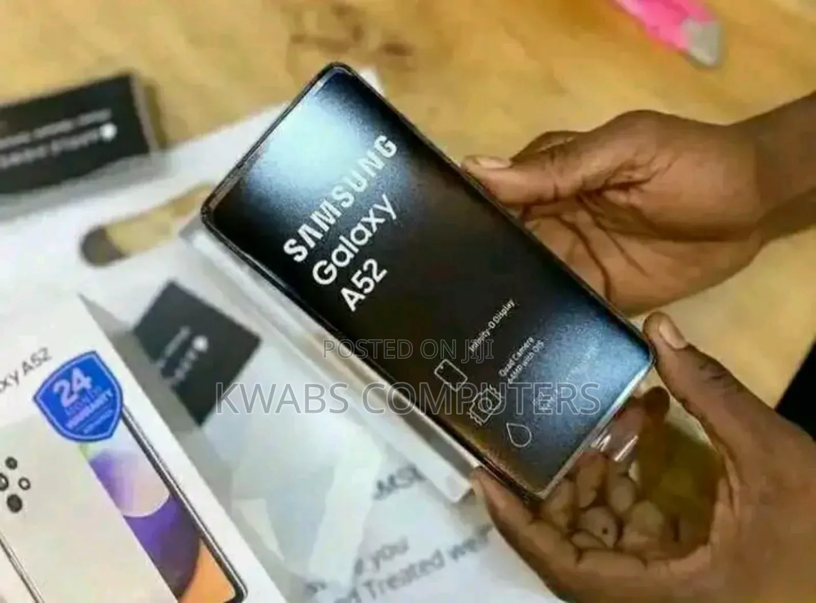 New Samsung Galaxy A52 5G 256 GB Silver
