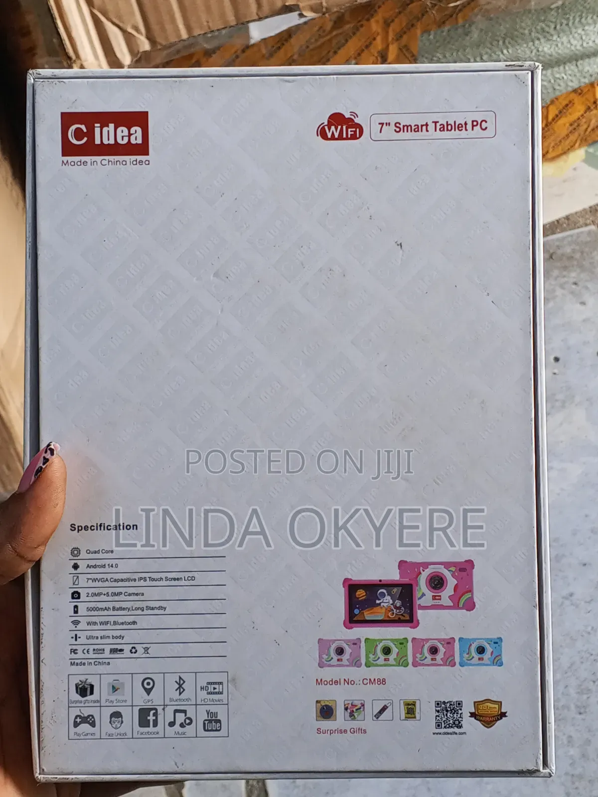 New C idea CM8800 Plus 128 GB Pink