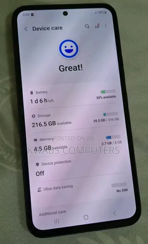 New Samsung Galaxy A54 256 GB Black