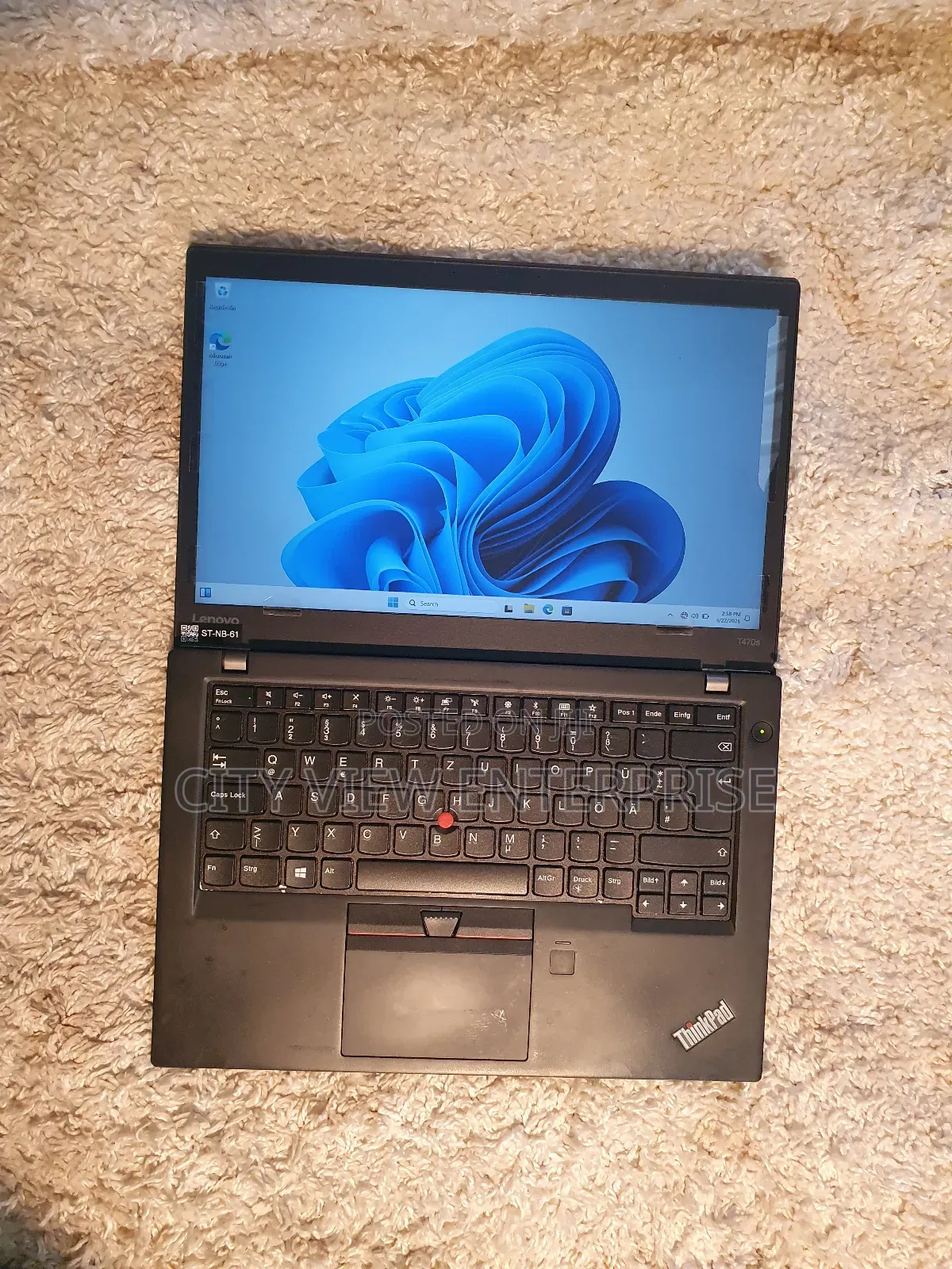 Laptop Lenovo ThinkPad T470s 8GB Intel Core i7 SSD 256GB
