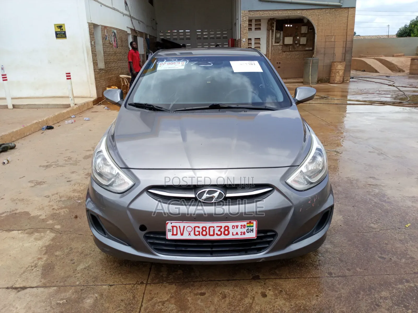 Hyundai Accent GLS 4dr Sedan (1.6L 4cyl 6M) 2015 Gray