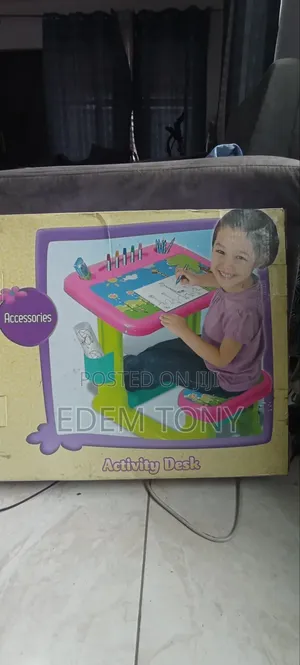 3-in-1 Kids Activity Desk for Learning Drawing