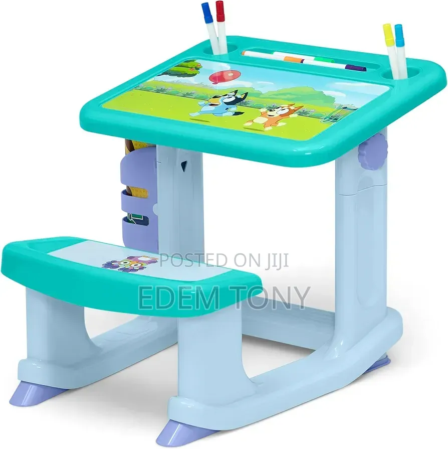 3-in-1 Kids Activity Desk for Learning Drawing