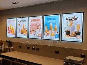 Led Light Menu Wall Mount