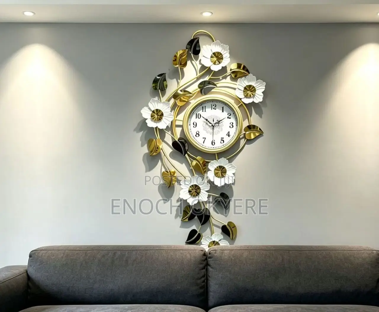 3d Designer Wall Clock
