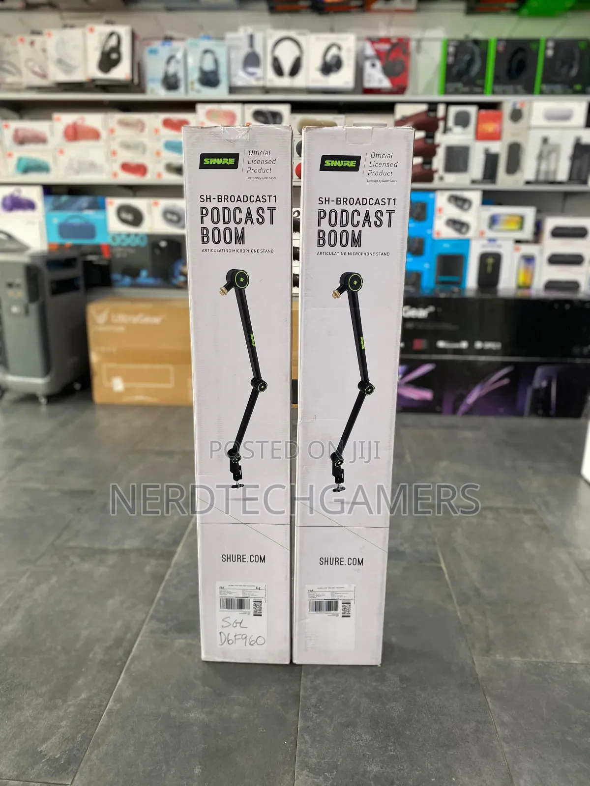 Shure Broadcast Podcast Boom Stand