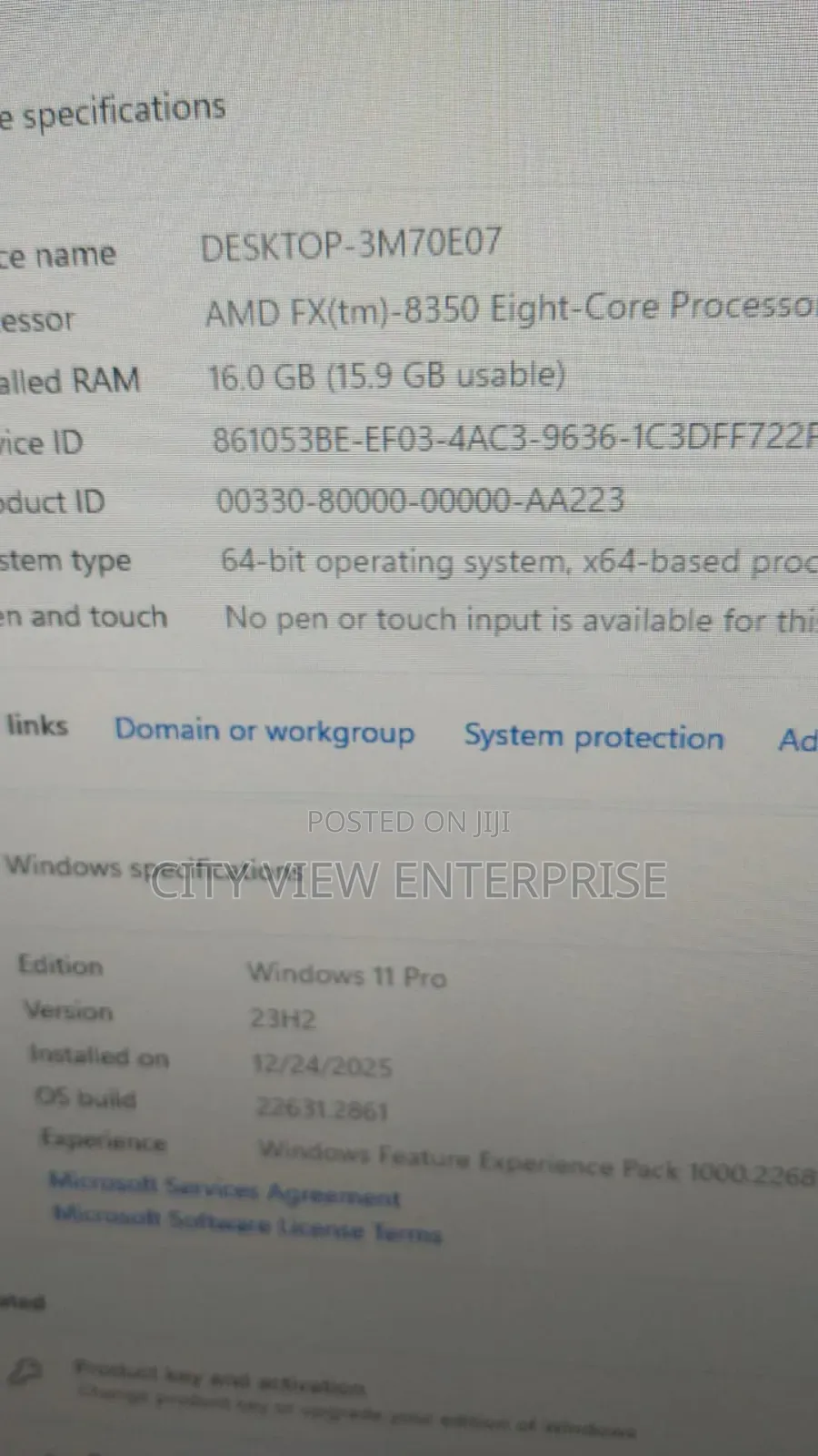 Desktop Computer Dell Alienware Area-51 32GB Intel Core i7 HDD+SSD 2T