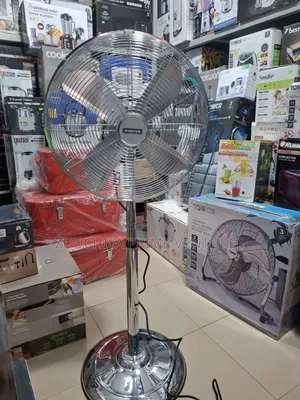 Status 16 Inch Chrome Metal Standing Fan From Uk 