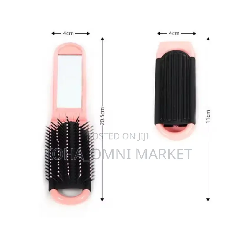Pocket Mirror and Brush Set