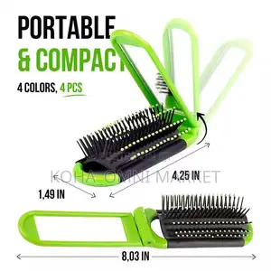 Pocket Mirror and Brush Set