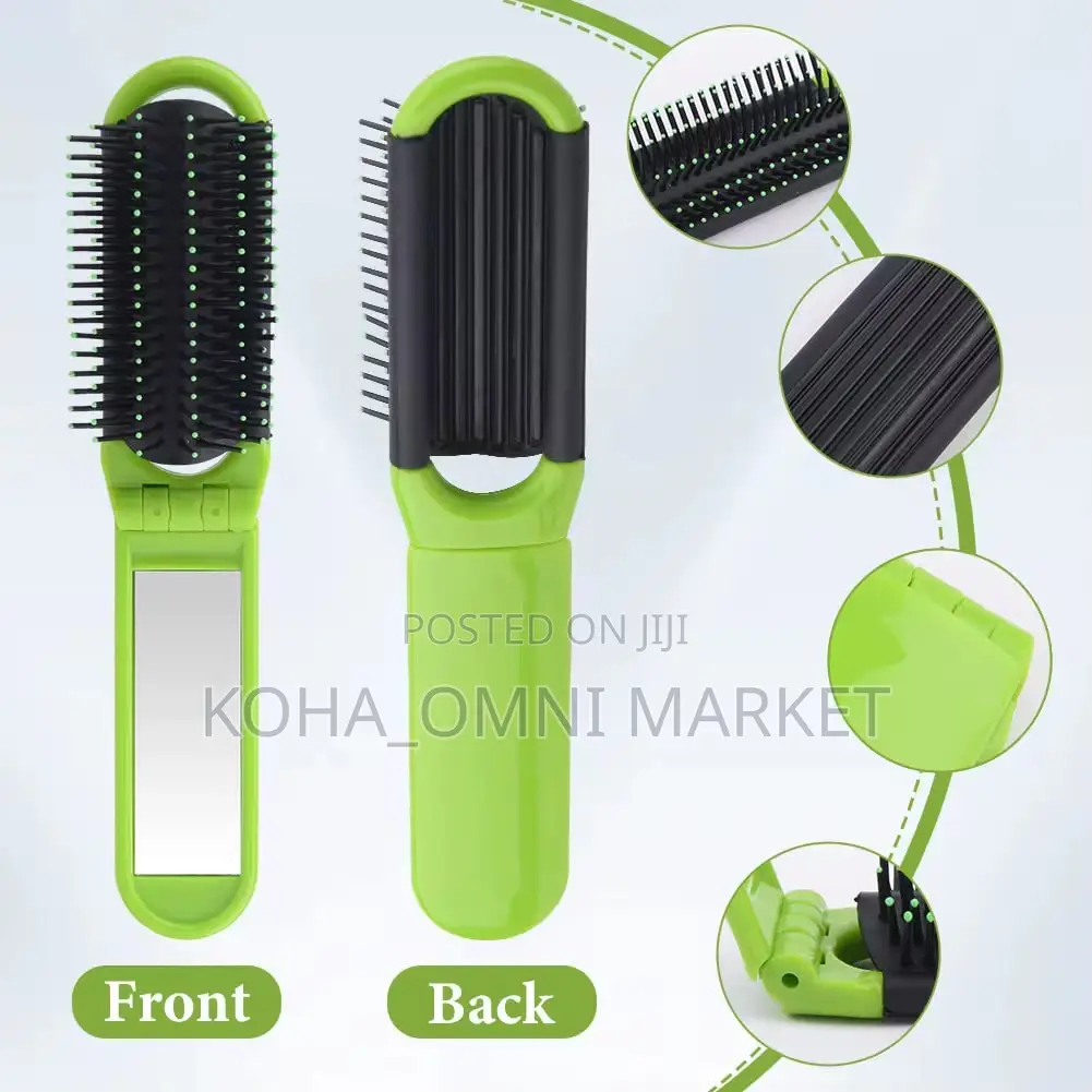 Pocket Mirror and Brush Set