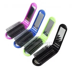 Pocket Mirror and Brush Set