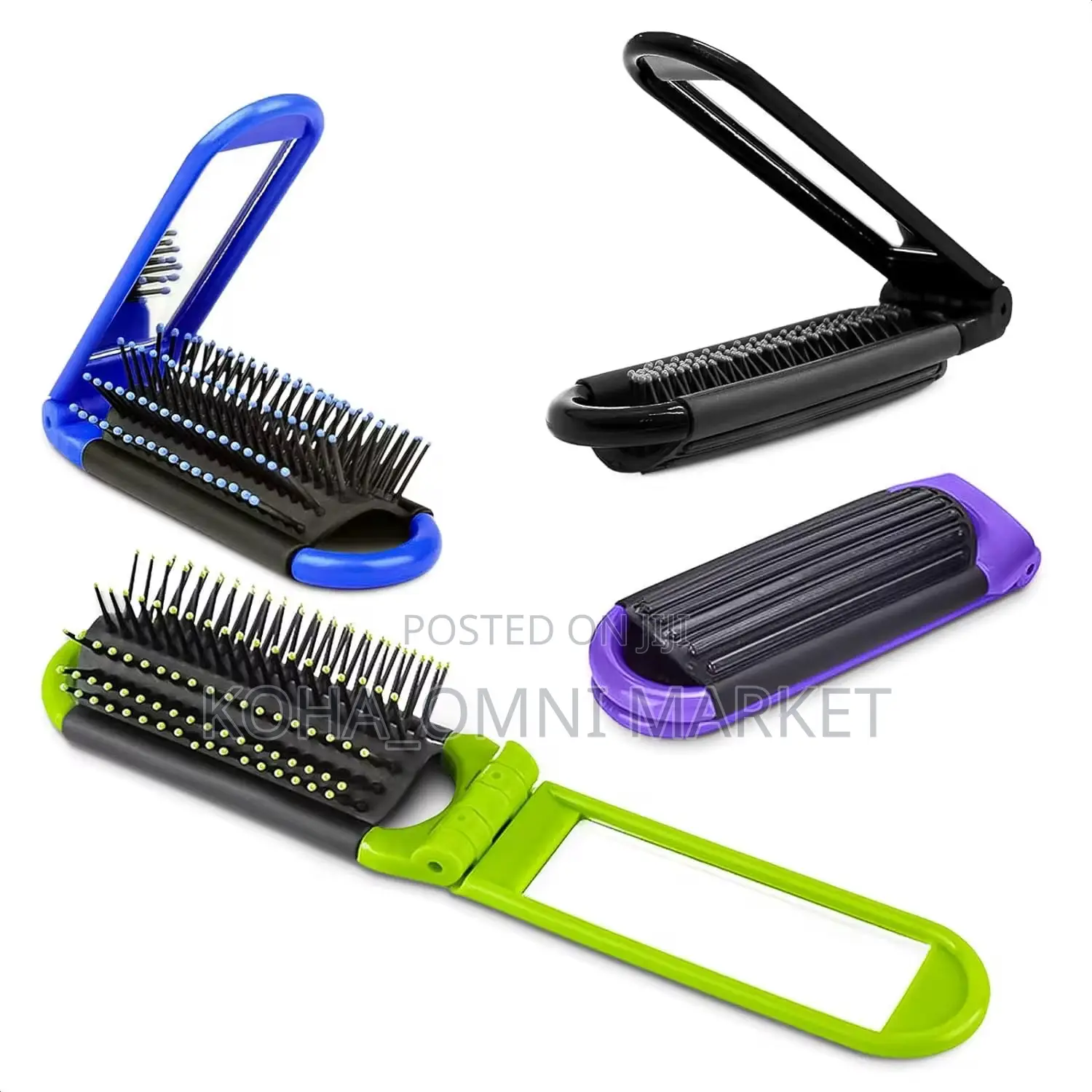 Pocket Mirror and Brush Set