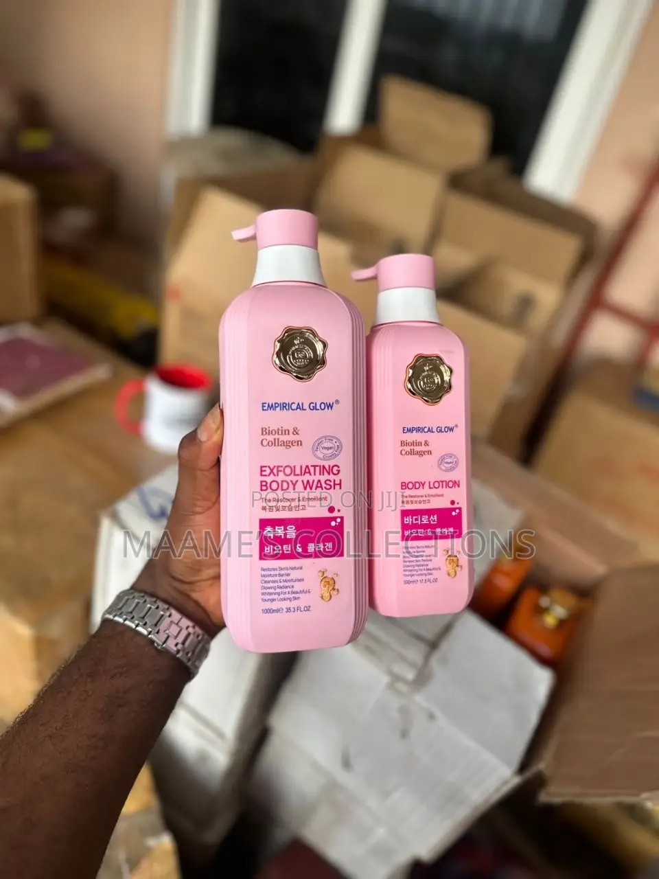 Empirical Glow Body Wash and Body Lotion Set