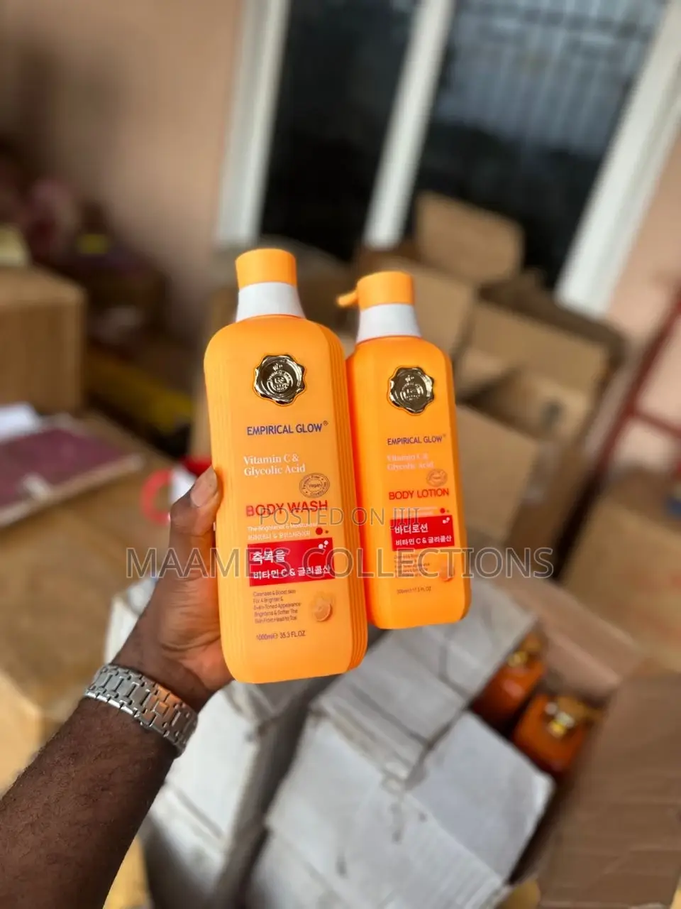 Empirical Glow Body Wash and Body Lotion Set