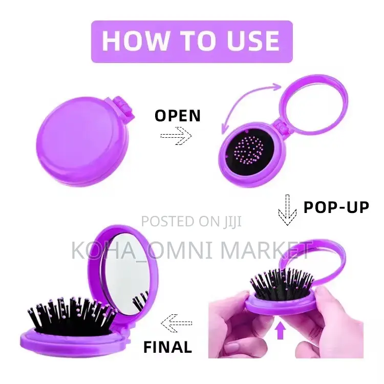 Mirror and Brush Set