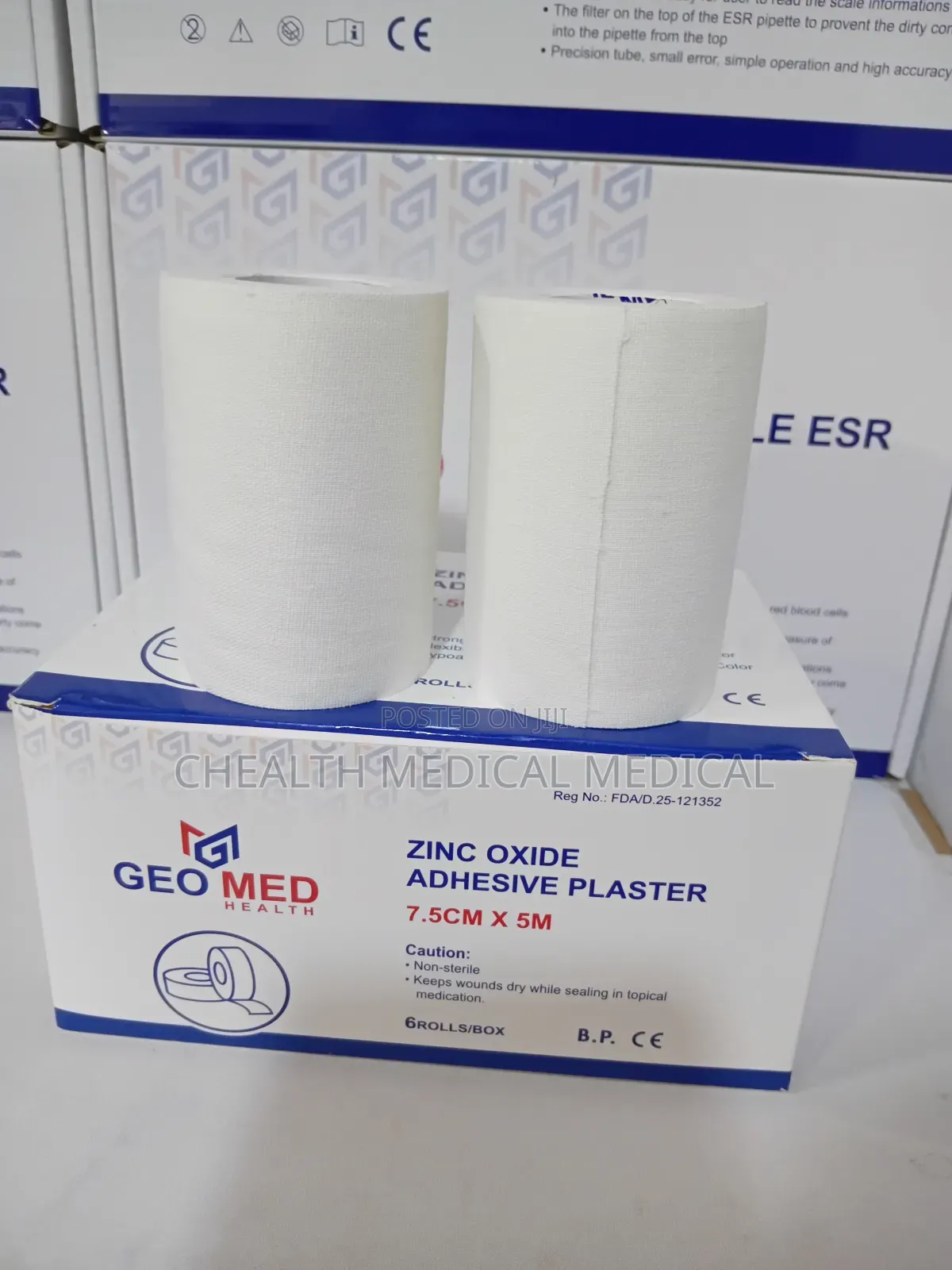 Zinc Oxide Adhesive Plaster 7.5cm×5m