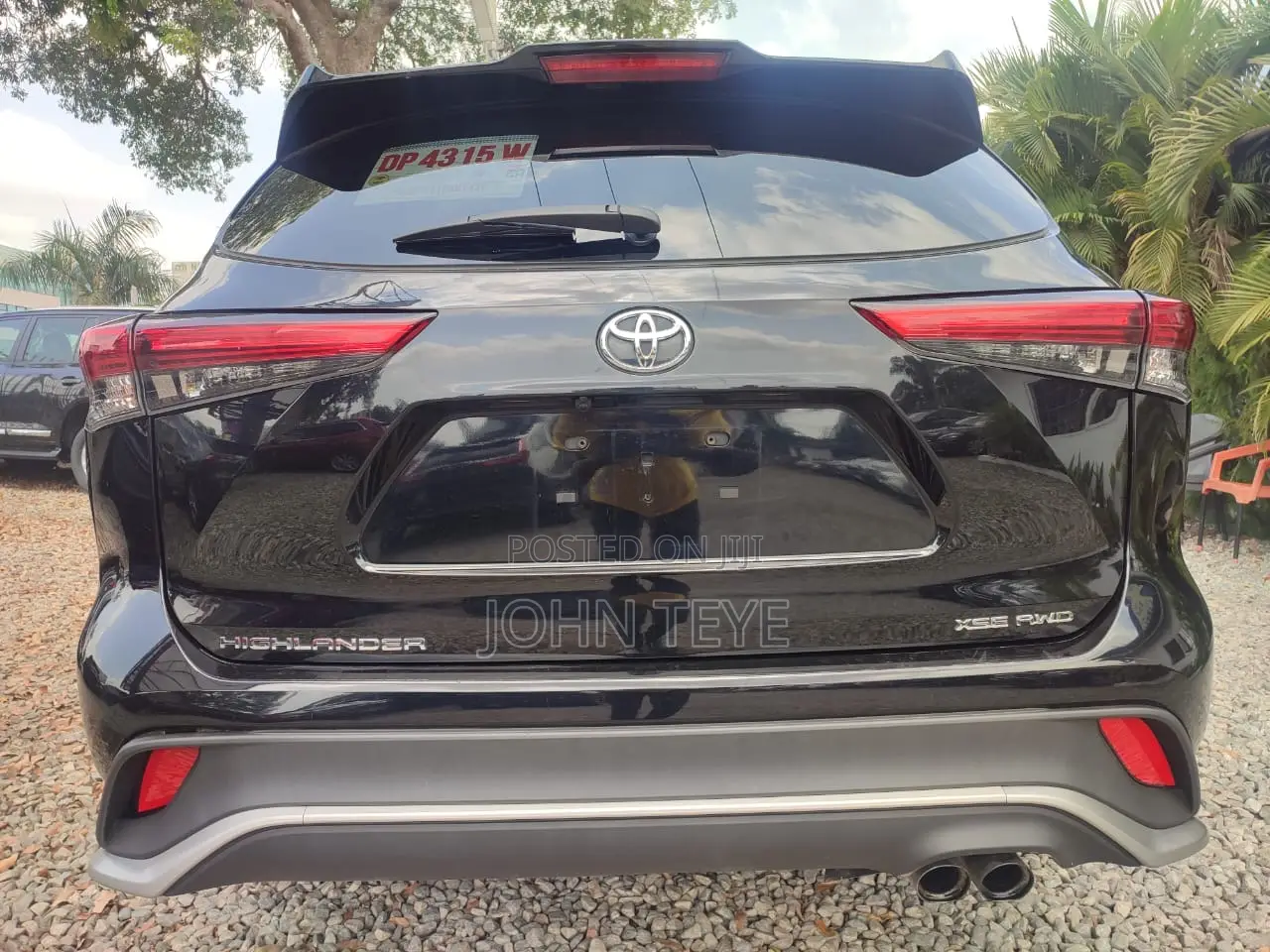 Toyota Highlander XSE 2022 Black