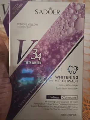 Teeth Whitening Mouthwash
