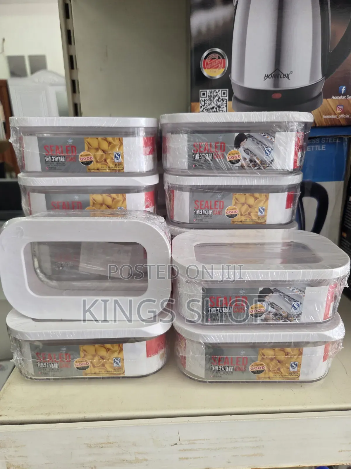 Storage Plastic Sealed Cans