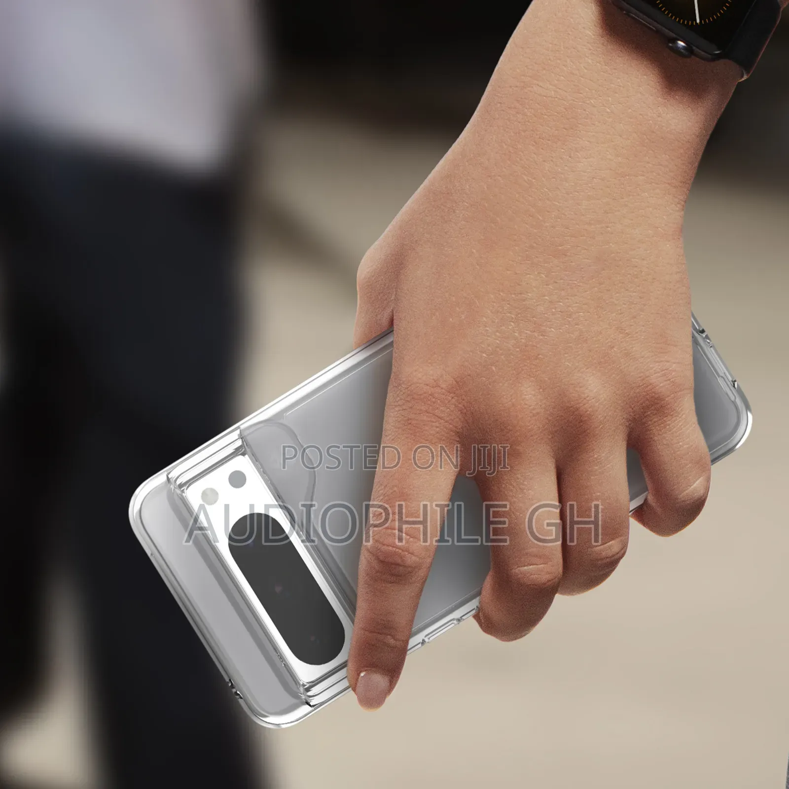 Zagg - Crystal Palace Ultra Slim Case for Google Pixel 8 Pro - Clear