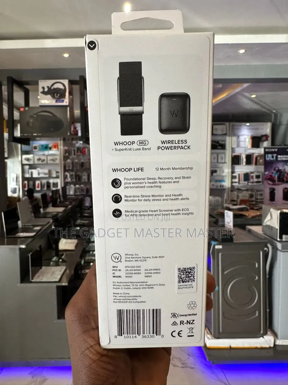 Whoop Life Health and Fitness Tracker