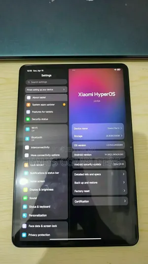 New Xiaomi Pad 6 256 GB Black