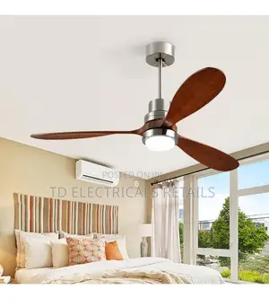 Wooden Fan Light