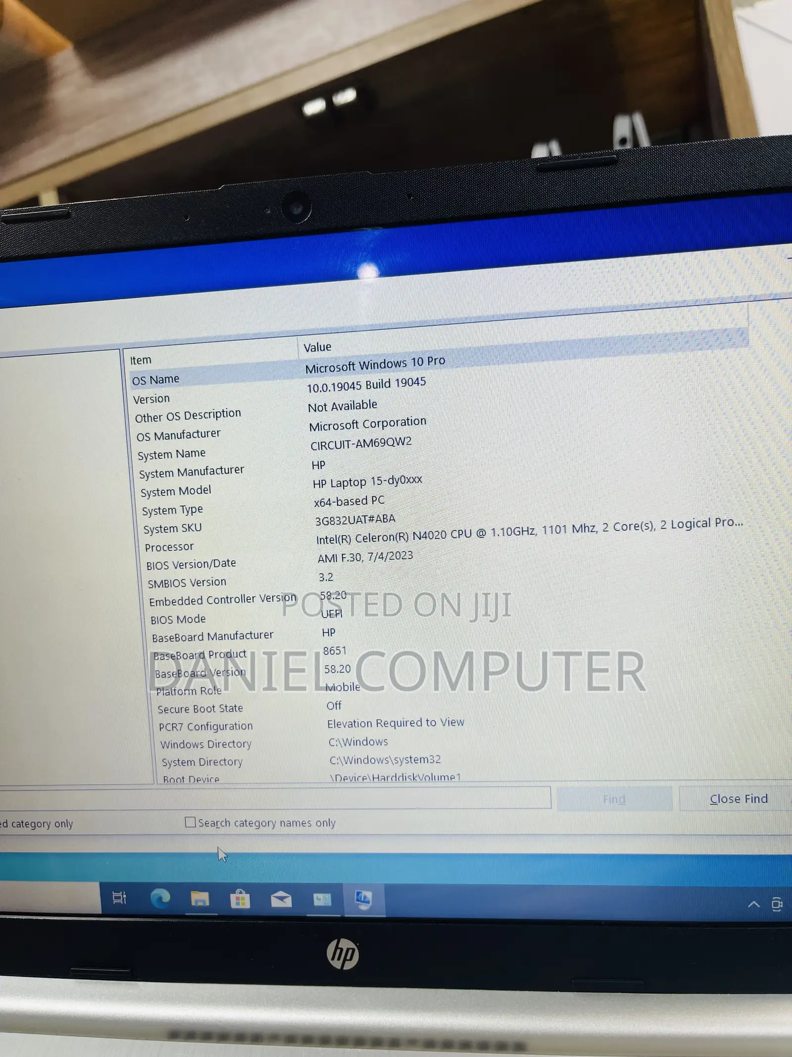 Laptop HP 15 4GB Intel Celeron SSD 256GB