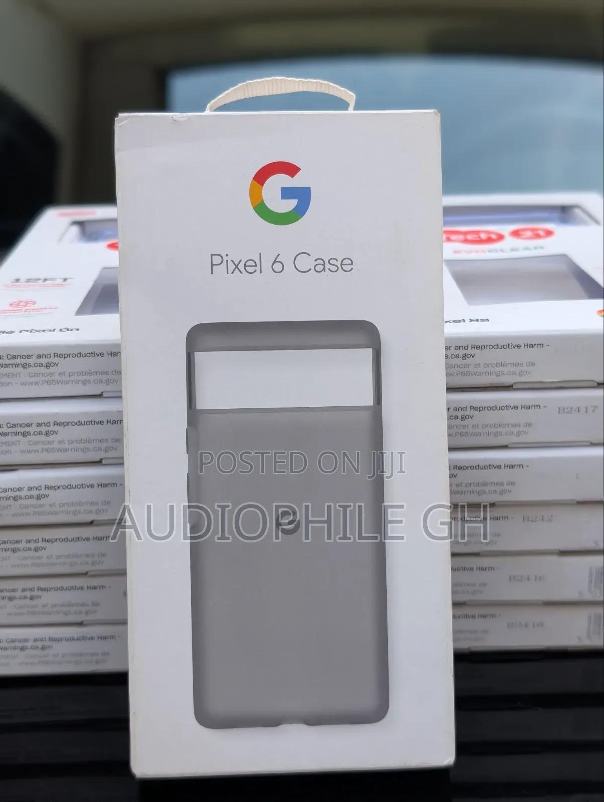 Google Soft Shell Case For Google Pixel 6 - Stormy Sky
